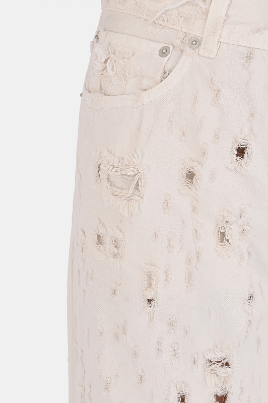 Джинсы HAIKURE Белый Женский HEW03296GF167