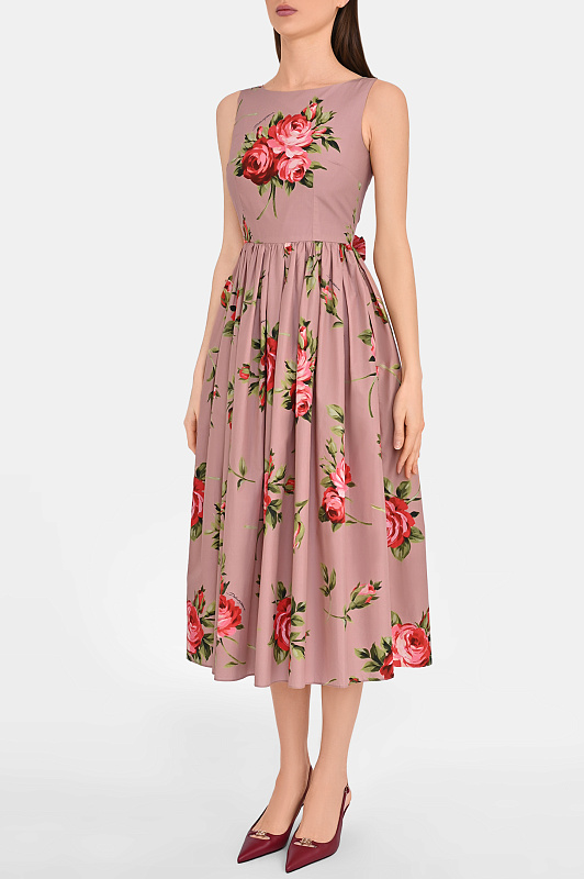 Платье DOLCE & GABBANA  Розовый Женский F612PTHS5UT HF5ZN 