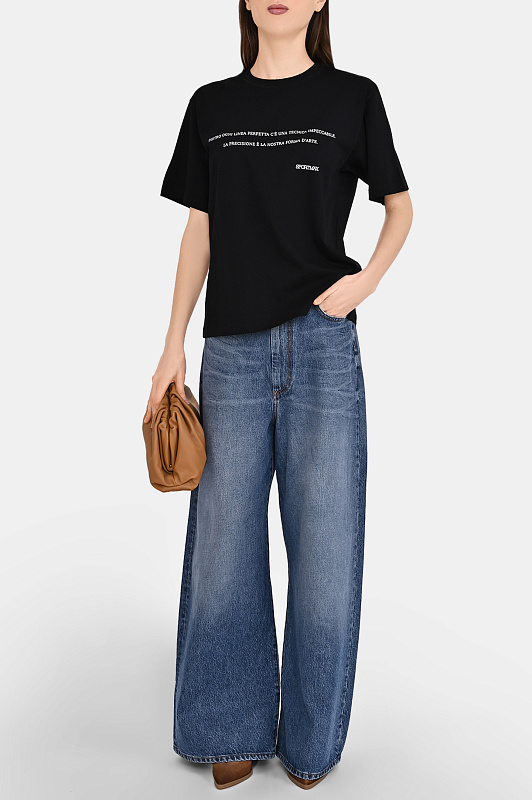 Футболка SPORTMAX Черный Женский SPDQUIETE 2612971015600