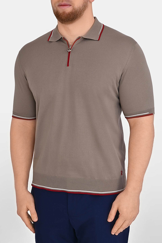 Поло STEFANO RICCI Бежевый Мужской K313051P31 F26146