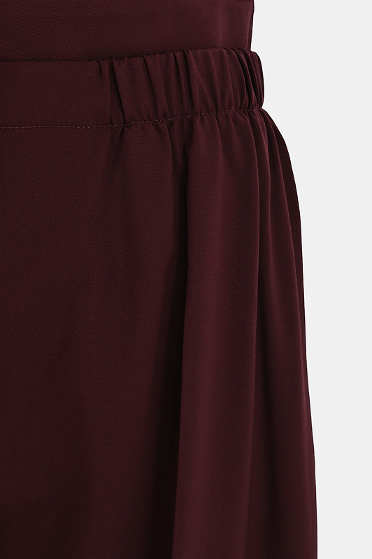 Брюки SPORTMAX Бордовый Женский QUITO 2522136022600