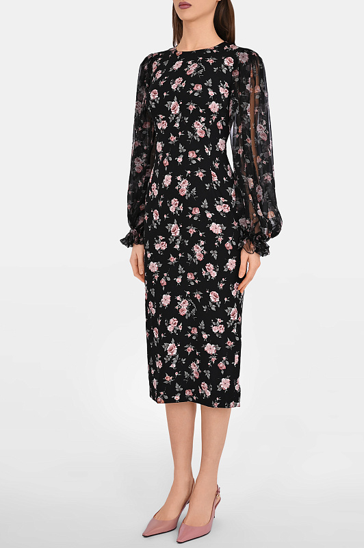 Платье DOLCE & GABBANA  Черный Женский F611DTFSA8C