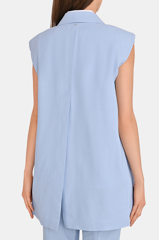 Жилет SPORTMAX Голубой Женский SPXMAGGIO 2612281012600