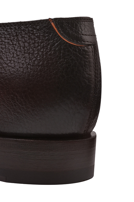 Туфли SANTONI Темно-коричневый Мужской MCAG19026JJ6BPIPT50