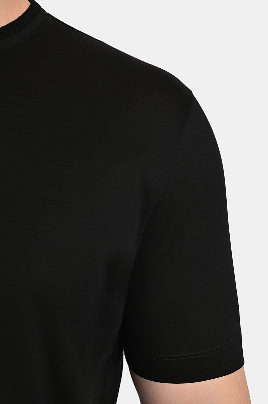 Футболка CANALI Черный Мужской T0922MJ00002