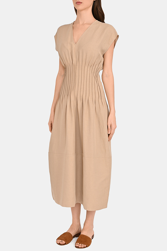 Платье FABIANA FILIPPI  Бежевый Женский ABD275F639