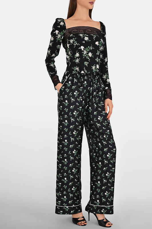 Блуза DOLCE & GABBANA  Черный Женский F7BQ1TFSA9G