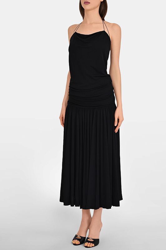 Платье JACQUEMUS Черный Женский DRW00792AJ00253