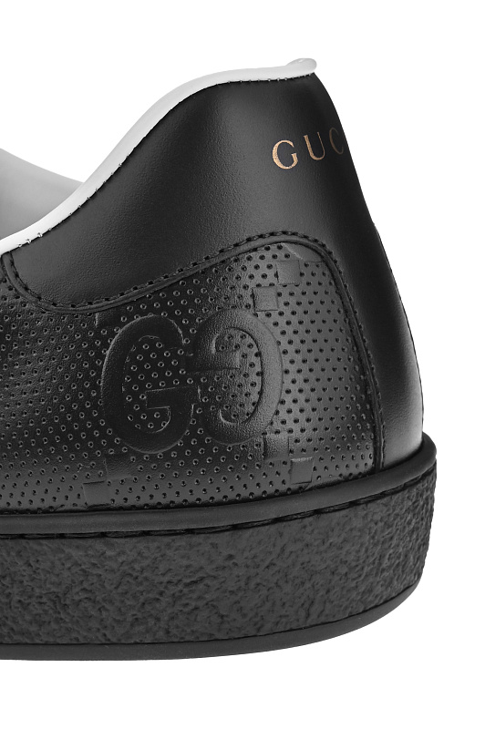 Кеды GUCCI Черный Мужской 625787 1XK10