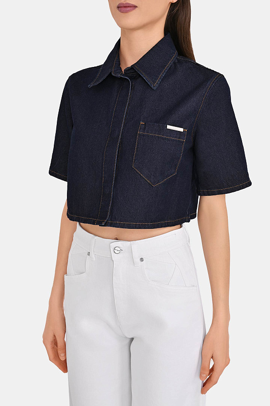 Блуза KITON Синий Женский DJ61401K0926H0 Блуза KITON Синий Женский DJ61401K0926H0
