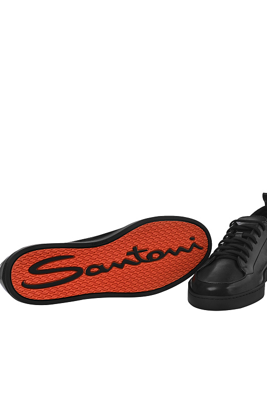 Кеды SANTONI Черный Мужской MBNG22184NEATFRIN01