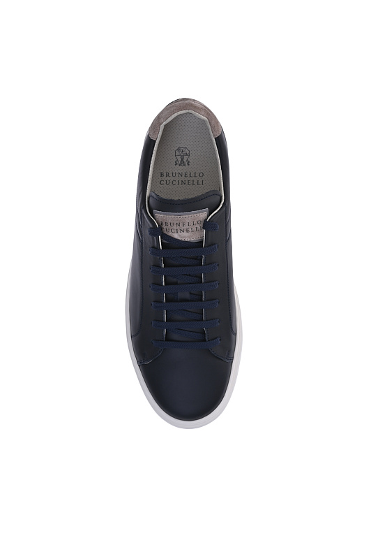 Кеды BRUNELLO  CUCINELLI Синий Мужской MZUBLBJ264