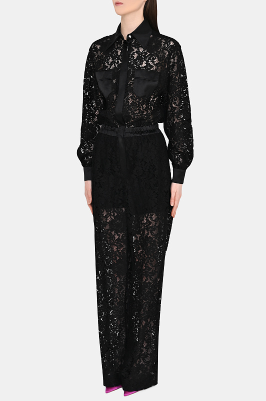 Комбинезон DOLCE & GABBANA  Черный Женский F6H1JT FLM9V