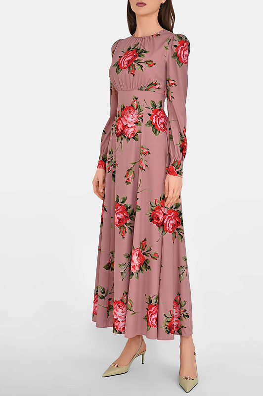 Платье DOLCE & GABBANA  Розовый Женский F610OTFSA8Q