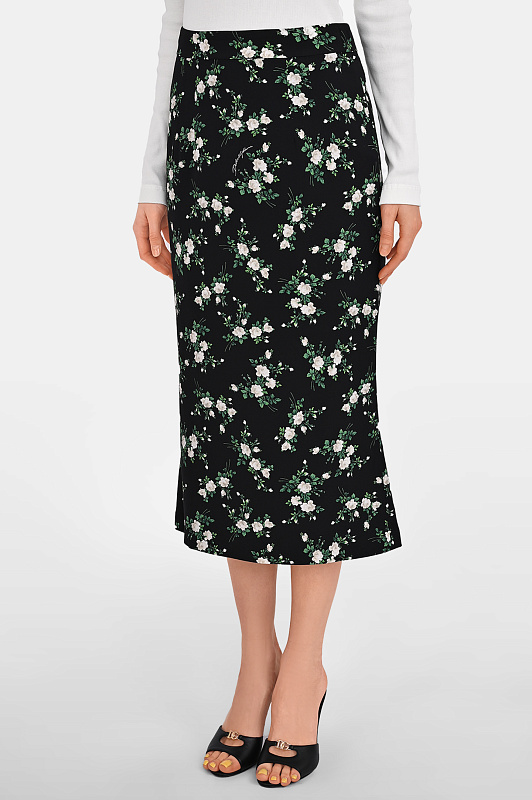 Юбка DOLCE & GABBANA  Черный Женский F4DDFTFSA88