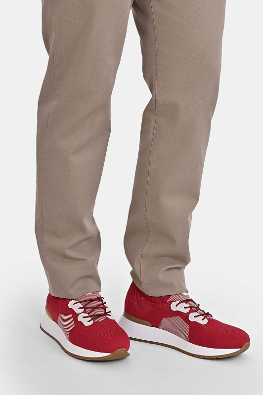 Кроссовки STEFANO RICCI Красный Мужской UZ26EG2324 TSSDP