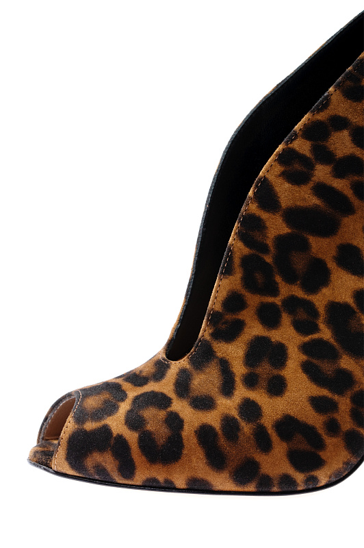 Ботильоны GIANVITO ROSSI Леопардовый Женский G53260.15RIC