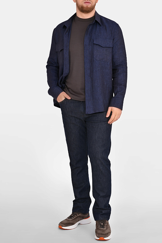 Куртка CANALI Темно-синий Мужской 31021AE05958