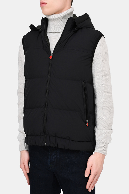 Жилет KITON Синий Мужской UW1036V039