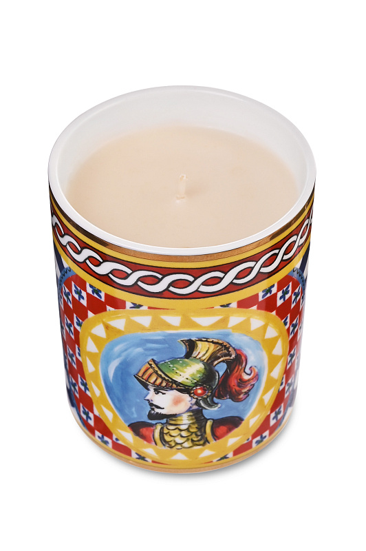 Свеча в подсвечнике DOLCE & GABBANA  Зеленый Unisex TCC113 TCAHZ