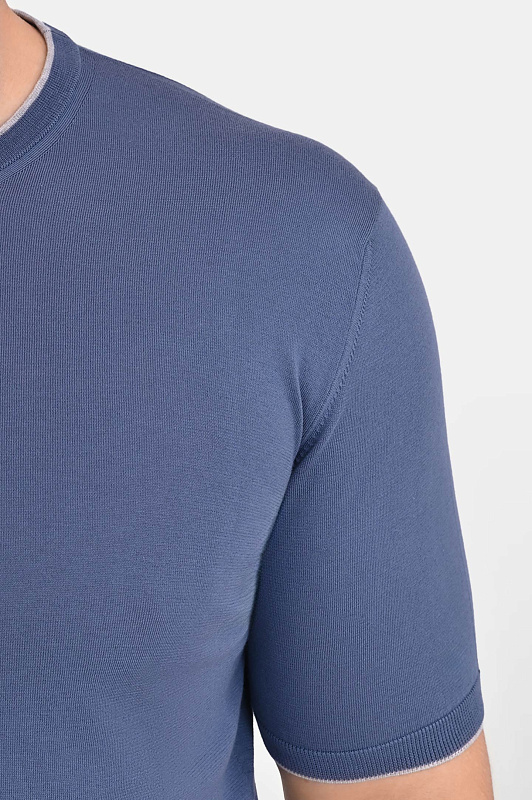 Джемпер CASTANGIA Голубой Мужской Q81.A649 AW-S26