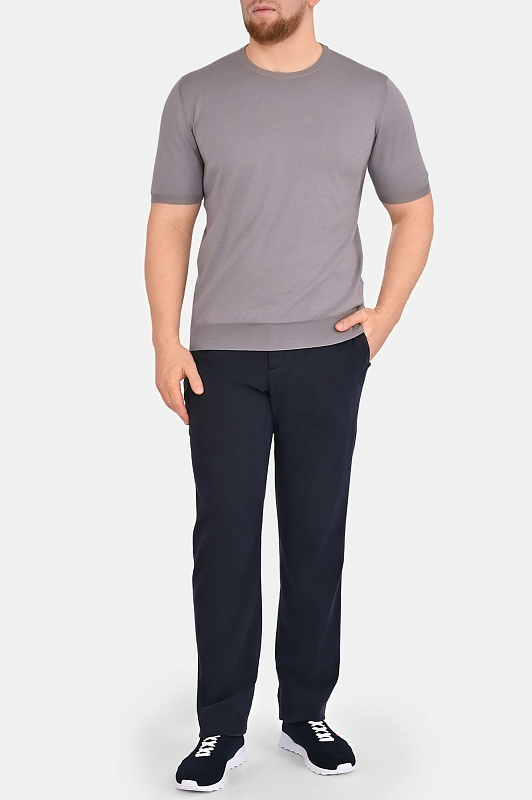 Брюки KITON Темно-синий Мужской UFPP79RK0606H