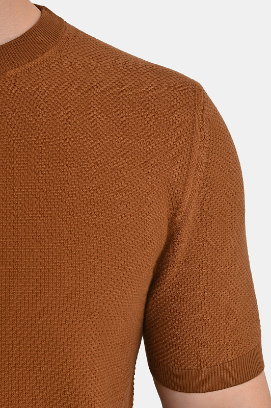 Джемпер CANALI Коричневый Мужской C0719MK02461