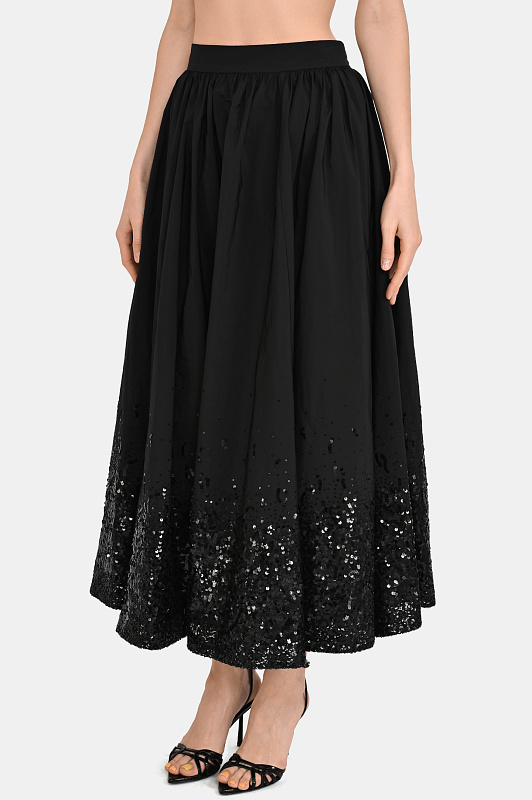 Юбка ZUHAIR MURAD  Черный Женский RSK26333 TABL009