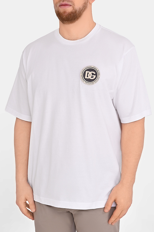 Футболка DOLCE & GABBANA  Белый Мужской G8PN9Z G7PZF