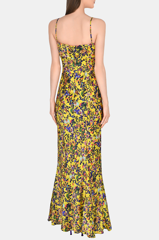 Платье с цветочным принтом SALONI Разноцветный Женский A071643 10674-2097