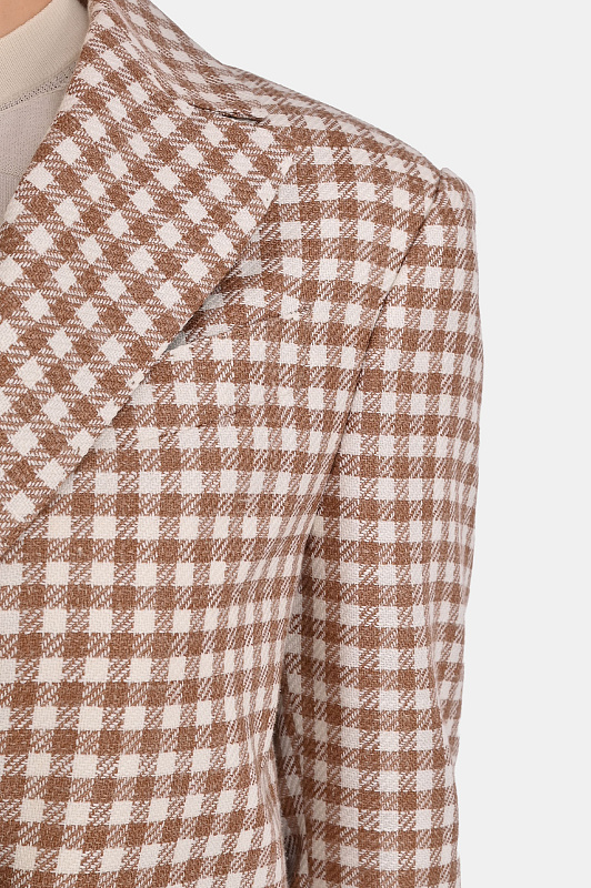 Жакет KITON Коричневый Женский D54507K0615G3 Жакет KITON Коричневый Женский D54507K0615G3