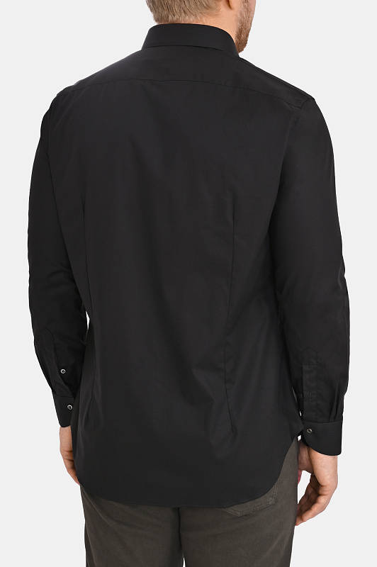 Рубашка хлопок CANALI Черный Мужской GA03288 CCLX0C3