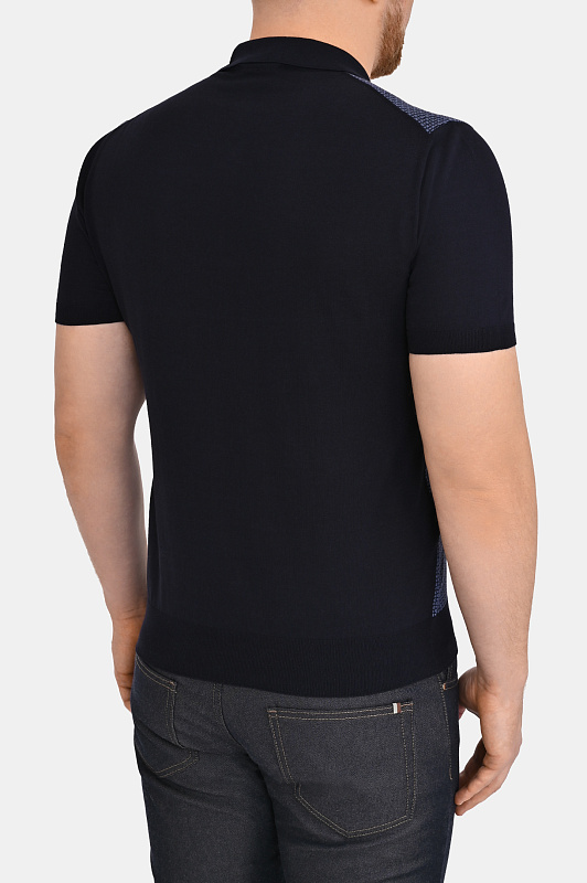 Поло MANDELLI Синий Мужской P26-1K024A-5703