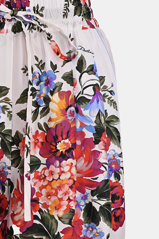 Брюки DOLCE & GABBANA  Белый Женский FTDBNTIS11I HA5ZO