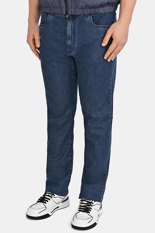 Джинсы CANALI Синий Мужской 91719MPX01198