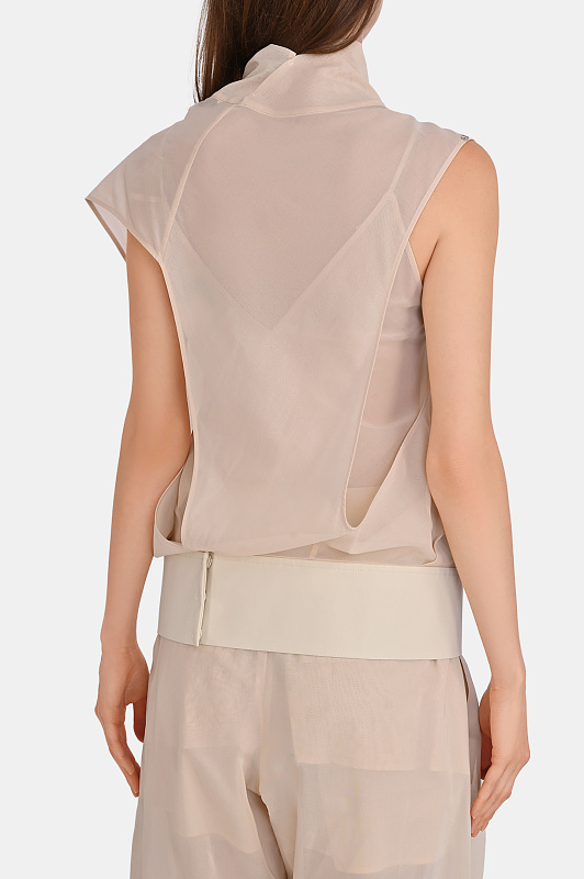 Блуза SPORTMAX Молочный Женский SPSGRADO 2612261023600 Блуза SPORTMAX Молочный Женский SPSGRADO 2612261023600