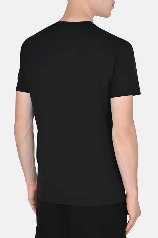 Футболка DOLCE & GABBANA  Черный Мужской G8KBAZ G7C7Q