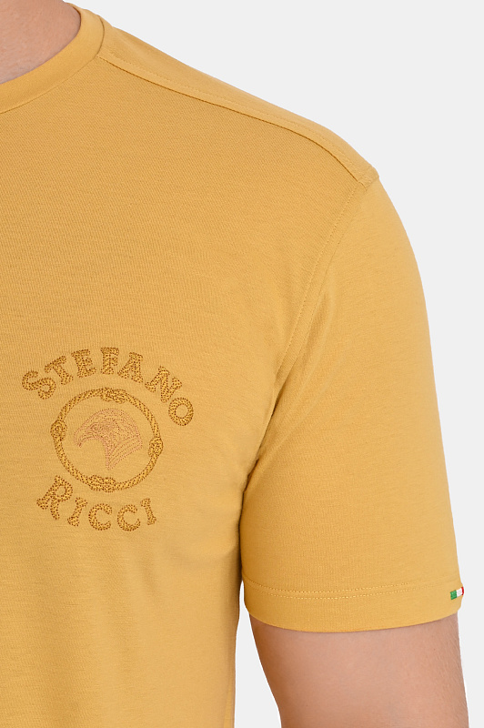 Футболка STEFANO RICCI Желтый Мужской MNH6105090803