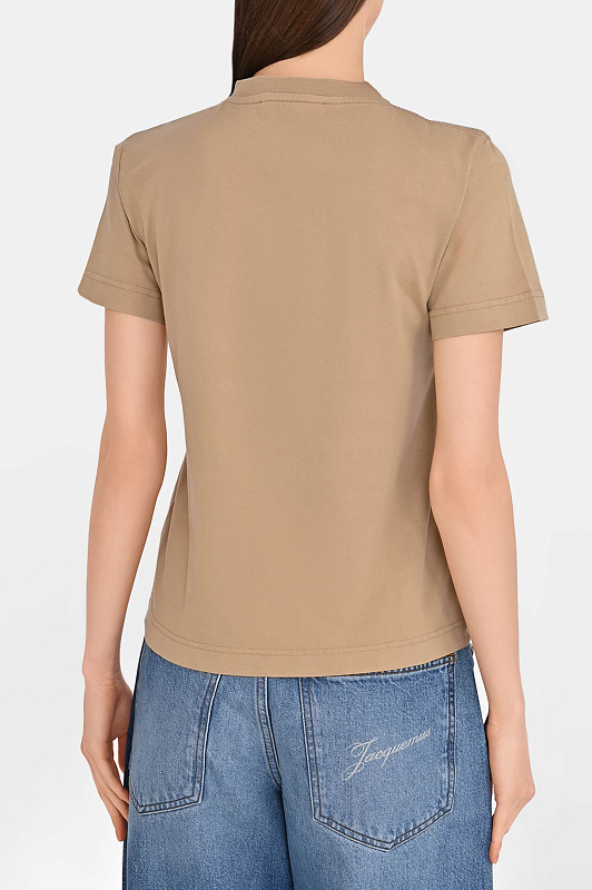 Футболка JACQUEMUS Бежевый Женский TSW00550AJ00029 