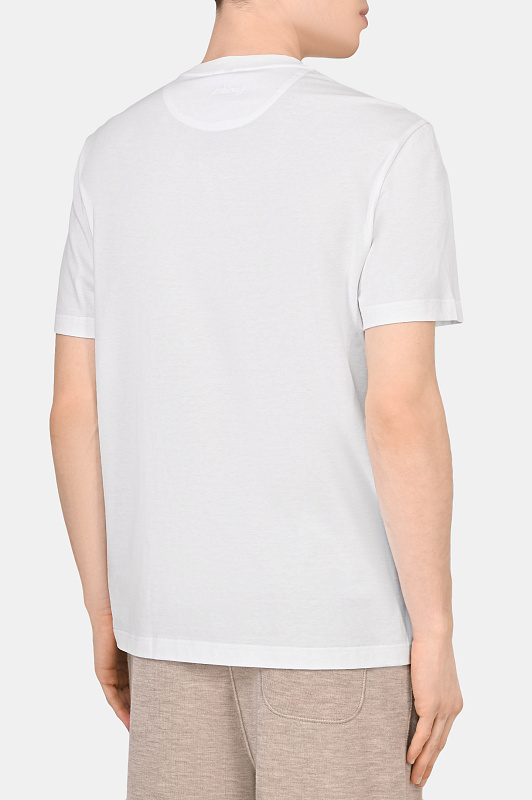 Футболка BRIONI  Белый Мужской UJLA0L P1613