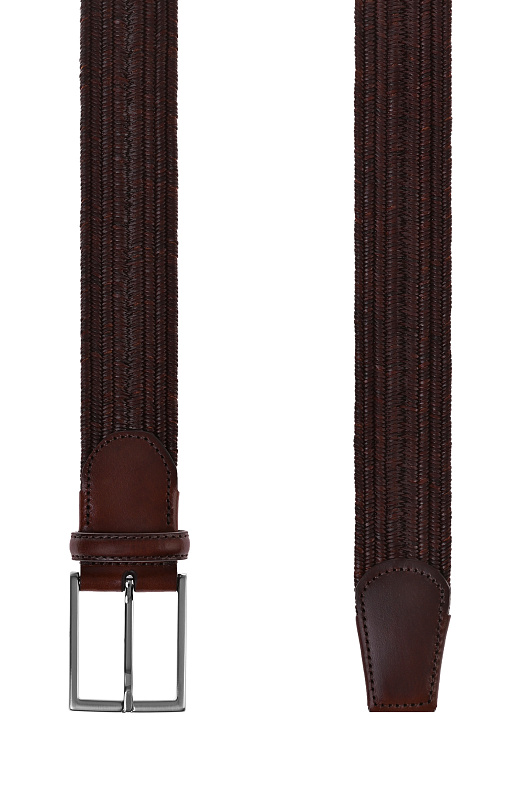 Ремень CANALI Темно-коричневый Мужской 50CKA00527