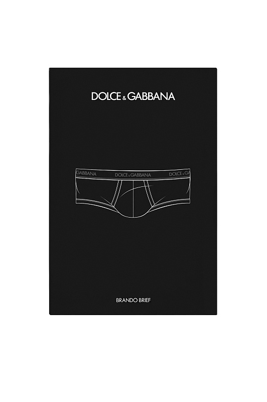 Трусы DOLCE & GABBANA  Черный Мужской M3F35JFUECH