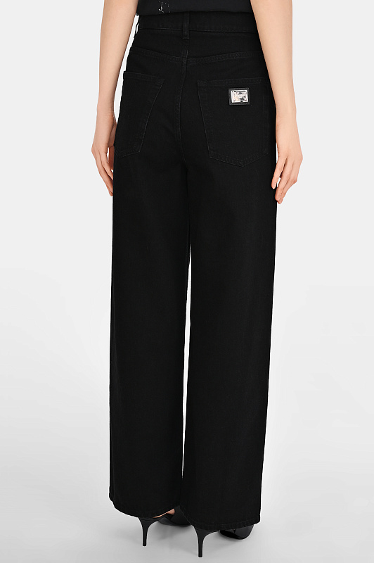 Джинсы DOLCE & GABBANA  Черный Женский FTDDHD G8OX9