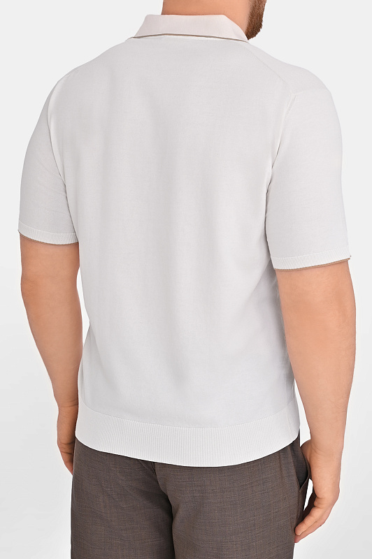 Поло CASTANGIA Молочный Мужской Q81.A649 HSW-S26