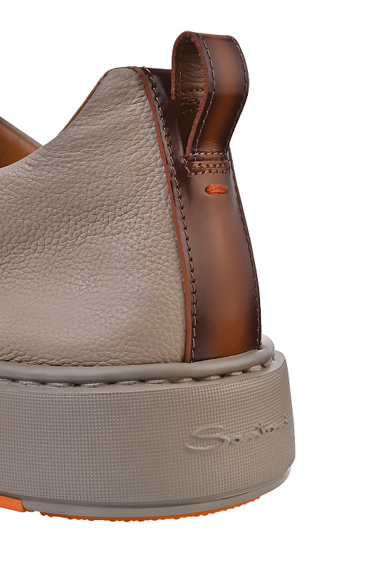 Кеды SANTONI Бежевый Мужской MBCG21995TARTLLDE68