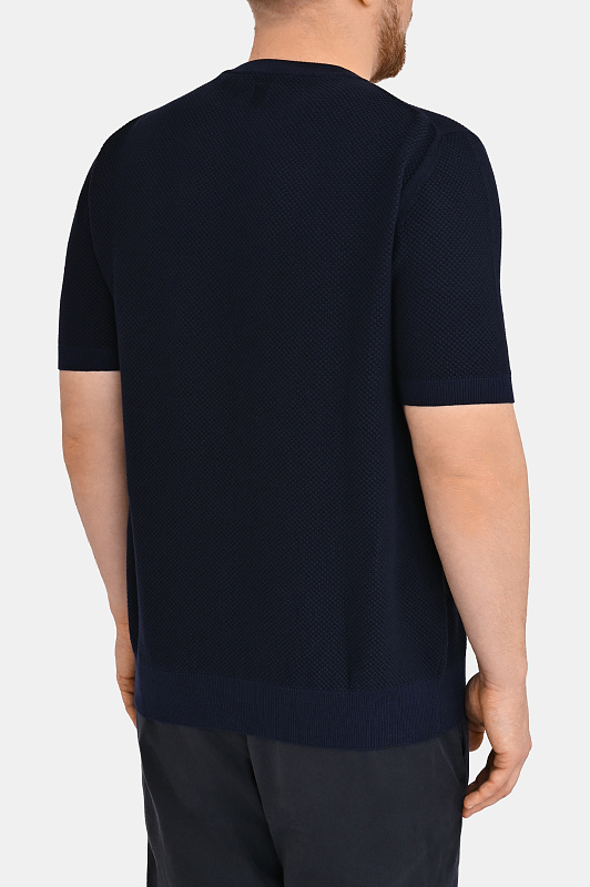 Джемпер CANALI Темно-синий Мужской C0719MK02461