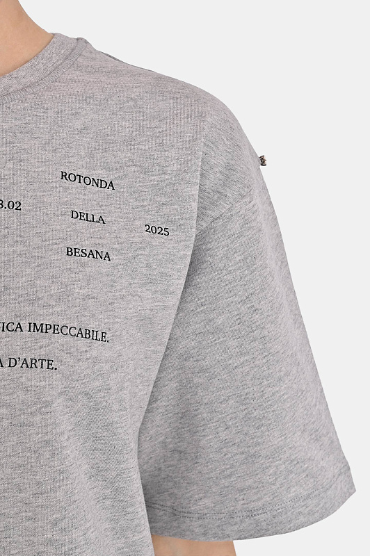 Футболка SPORTMAX Серый Женский BIELLA1234 2522976013600