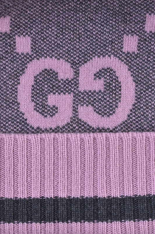Шапка GUCCI Розовый Женский 676827 3G344