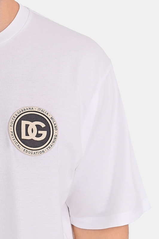Футболка DOLCE & GABBANA  Белый Мужской G8PN9Z G7PZF