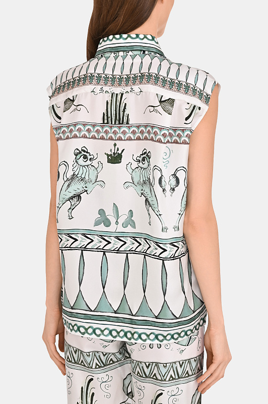 Топ FABIANA FILIPPI  Белый Женский CAD275F597